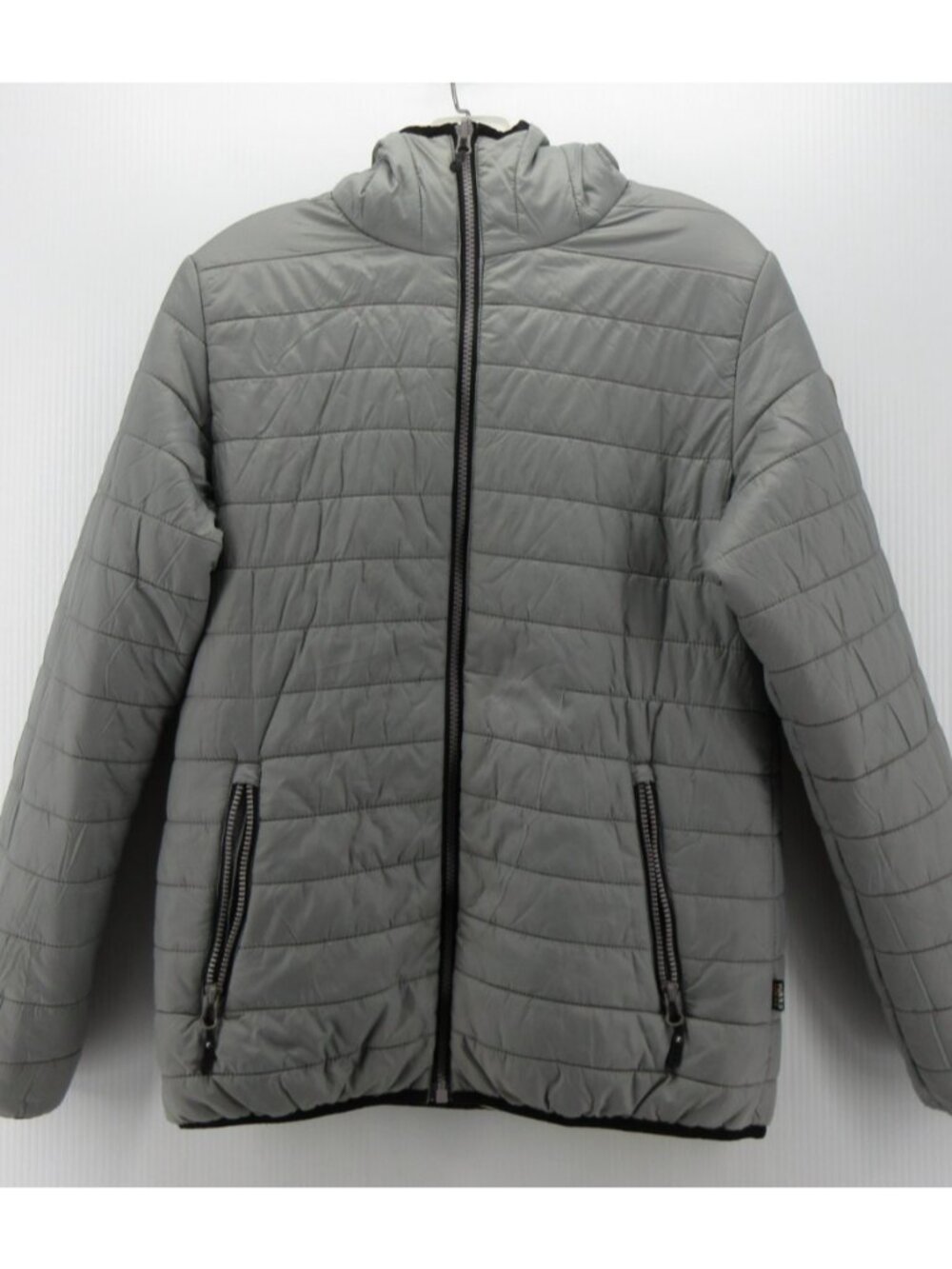 Rukka Jacket 40 Yellow Reversible Puffer Coat Quilted Hoodie Hiking *